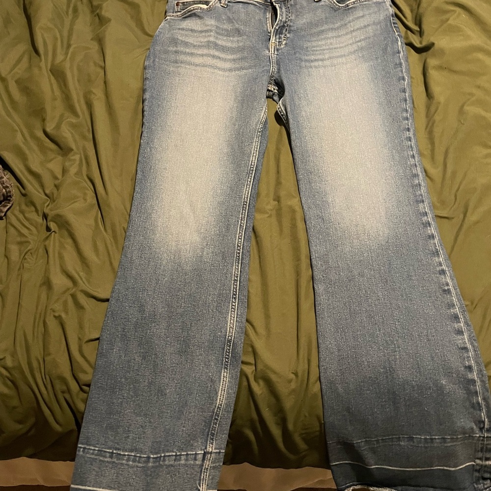 Wrangler Classic Blue Wide Leg Jeans